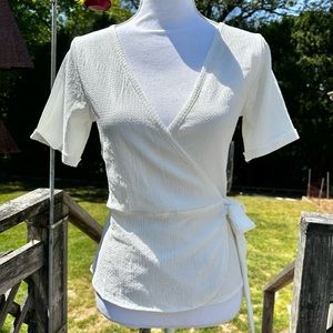 NAKD Crepe short sleeve top